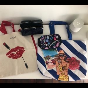 4 NEW Lancôme Bags